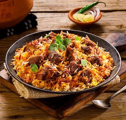 Mutton Boneless Biryani