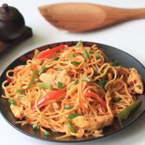 Chicken Schezwan Hakka Noodles