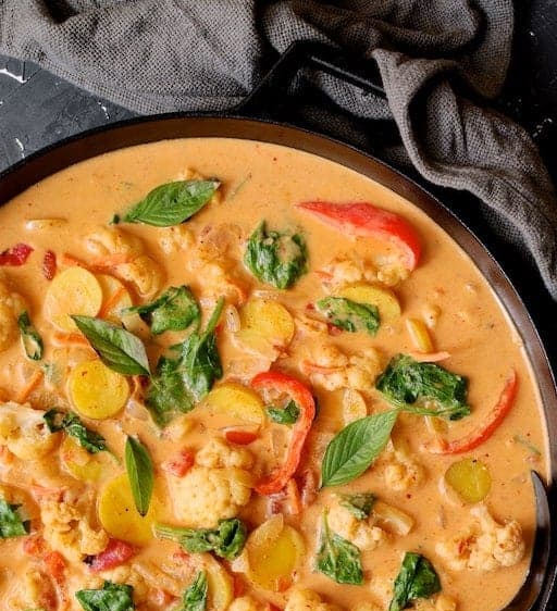 Veg Red Curry