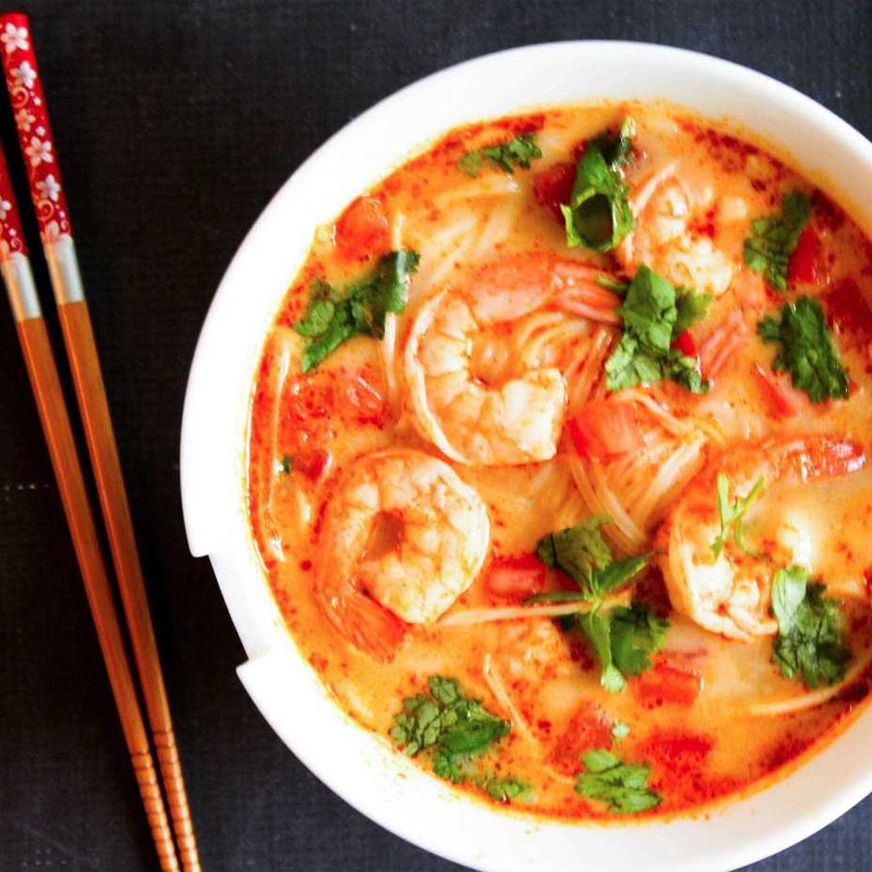 Tom Yum Soup Shrimp