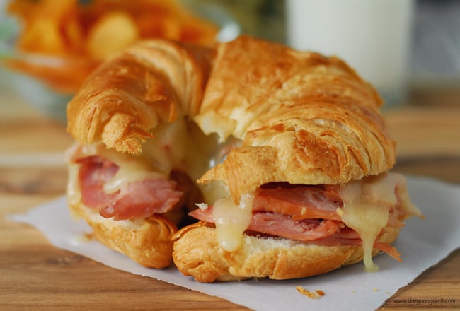 Ham and Cheese Croissant