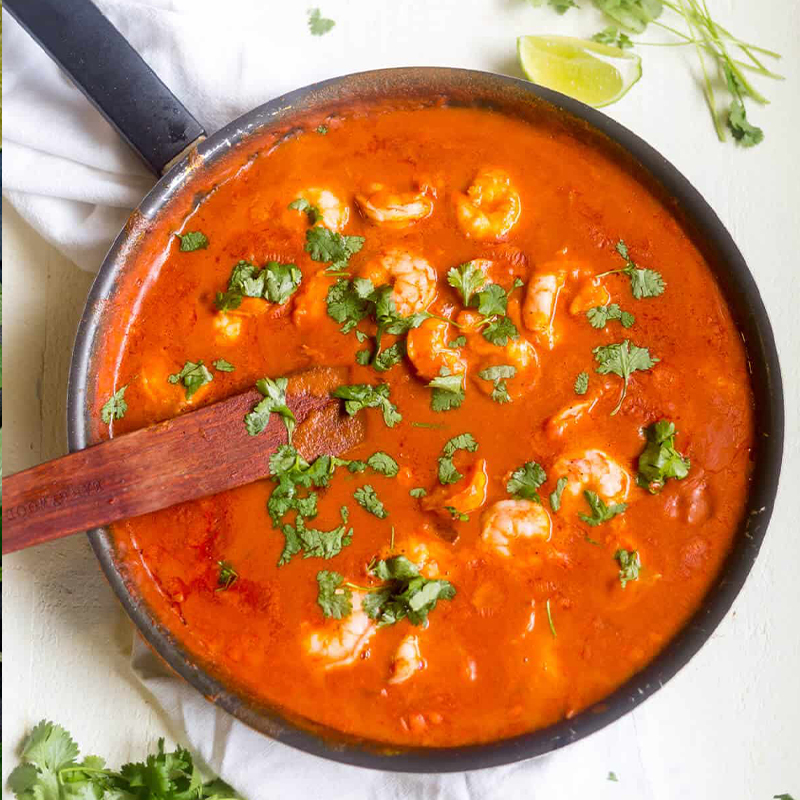 Thai Red Shrimp Curry