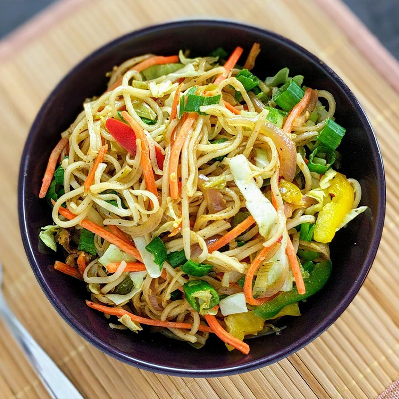 Vegetable Hakka Noodles