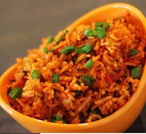 Vegetable Shezwan Friend Rice