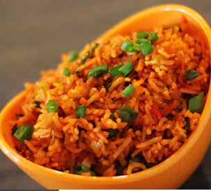 Vegetable Shezwan Friend Rice