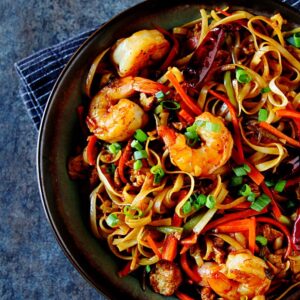 Shrimp Shezwan Hakka Noodles