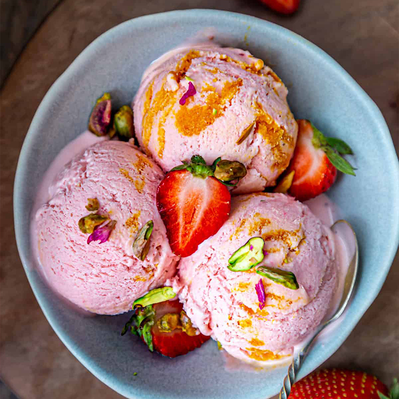 Strawberry Ice Cream